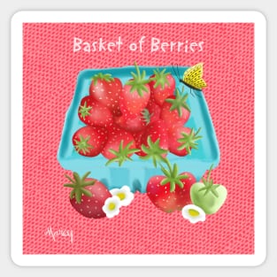 Basket of Berries Sticker